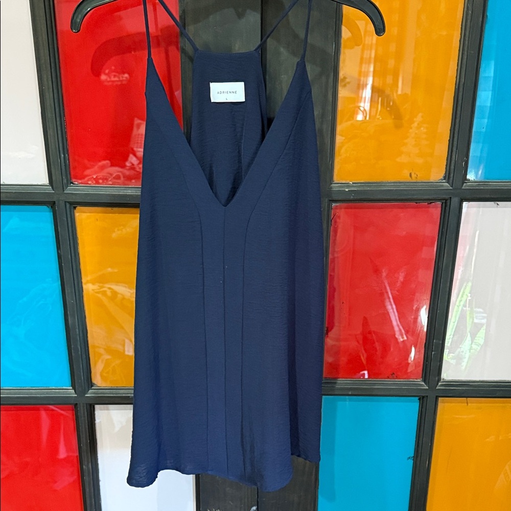 Adrienne Navy Camisole